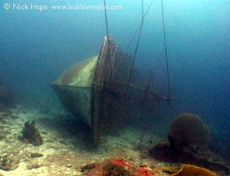Chinese wreck Similan Islands