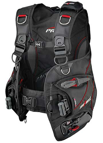 Seaquest Pro QD buoyancy compensator with i3