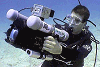 Freelance underwater cameraman Nick Hope
