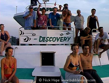 MV Discovery boat